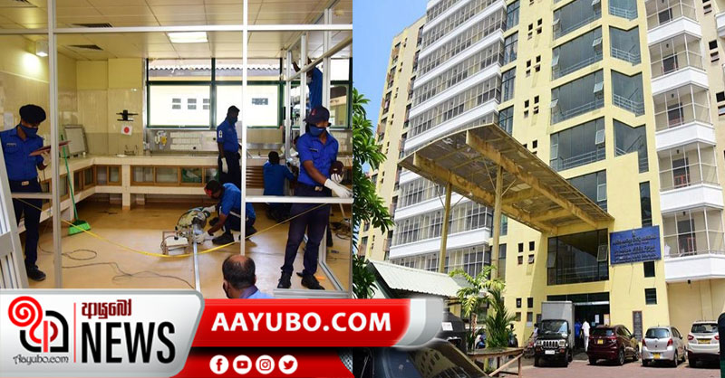 කොළඹ මහ රෝහලේ දැඩි සත්කාර ඒකකයත් කොරෝනා රෝගීන්ට - නාවික හමුදාවෙන් අළුත්වැඩියා කරයි