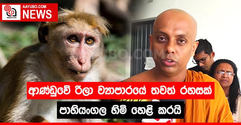 ආණ්ඩුවේ රිලා ව්‍යාපාරයේ තවත් රහසක් පාහියංගල හිමි හෙළි කරයි