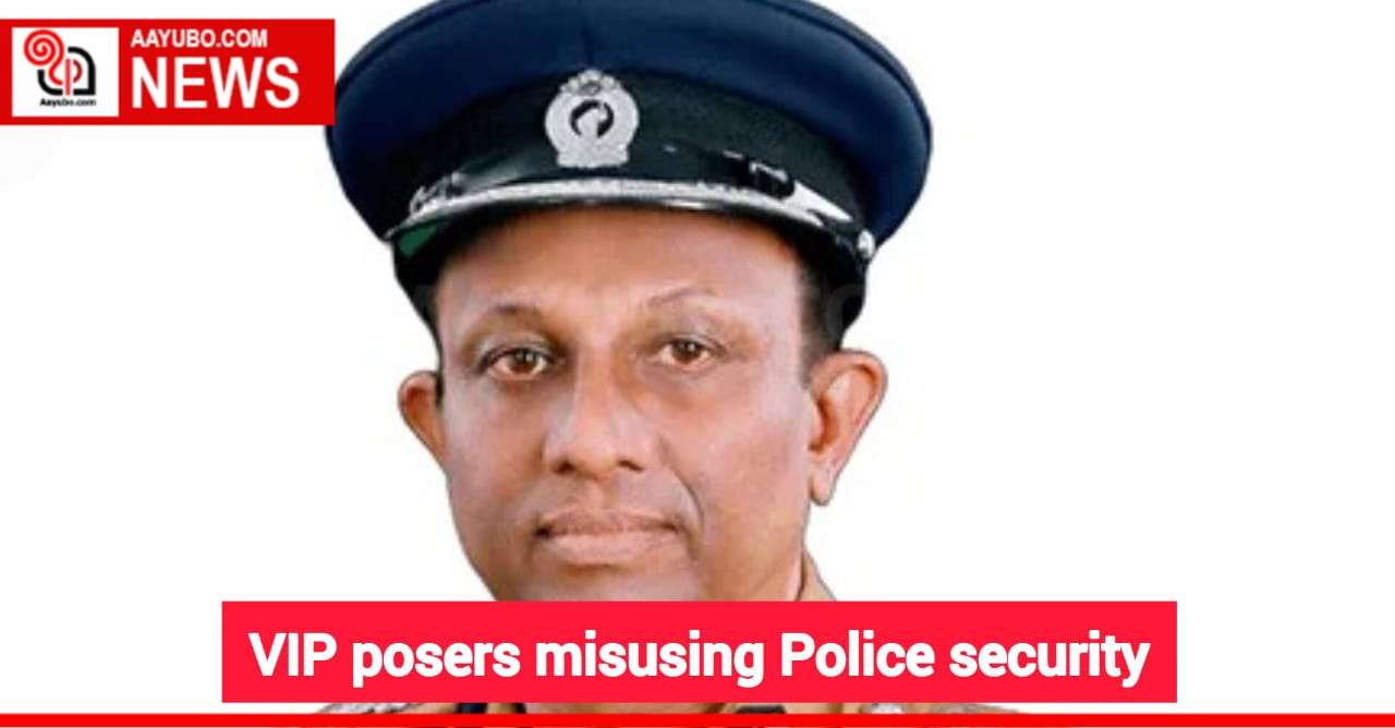 VIP posers misusing Police security