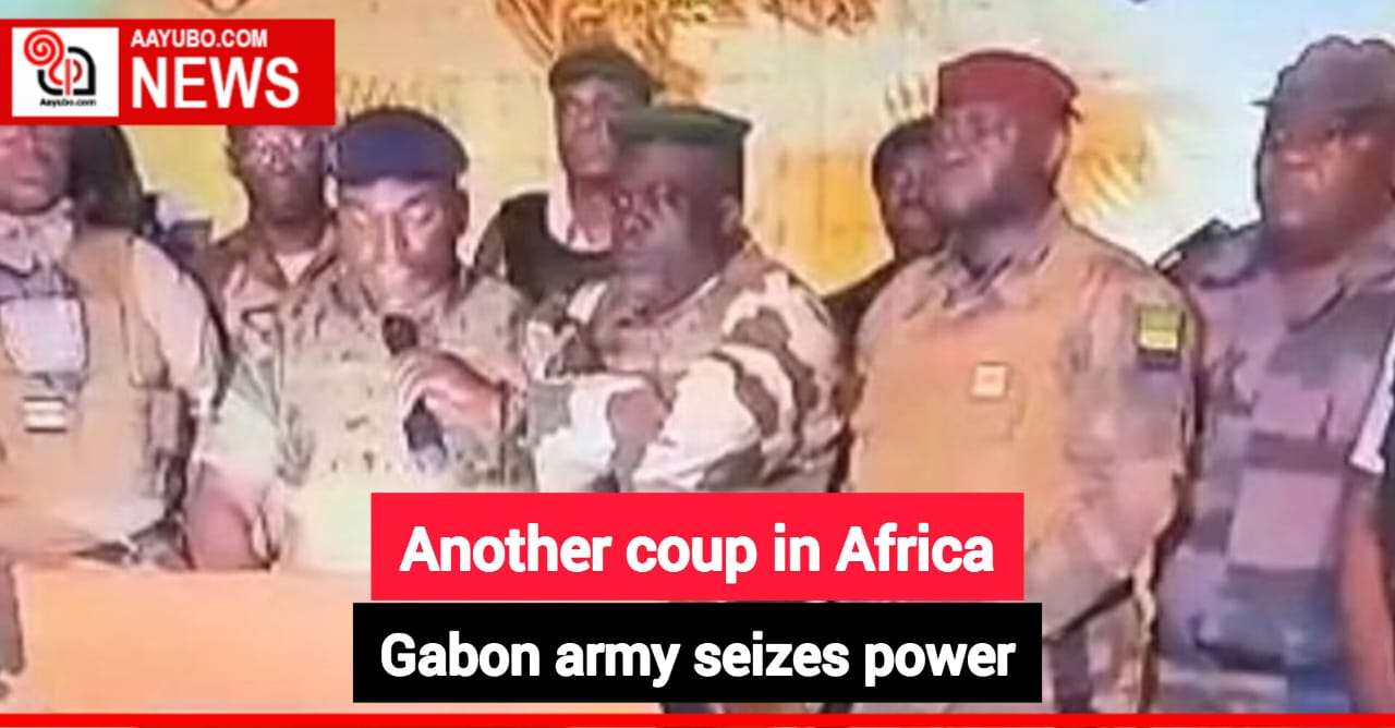 Another coup in Africa Gabon army seizes power