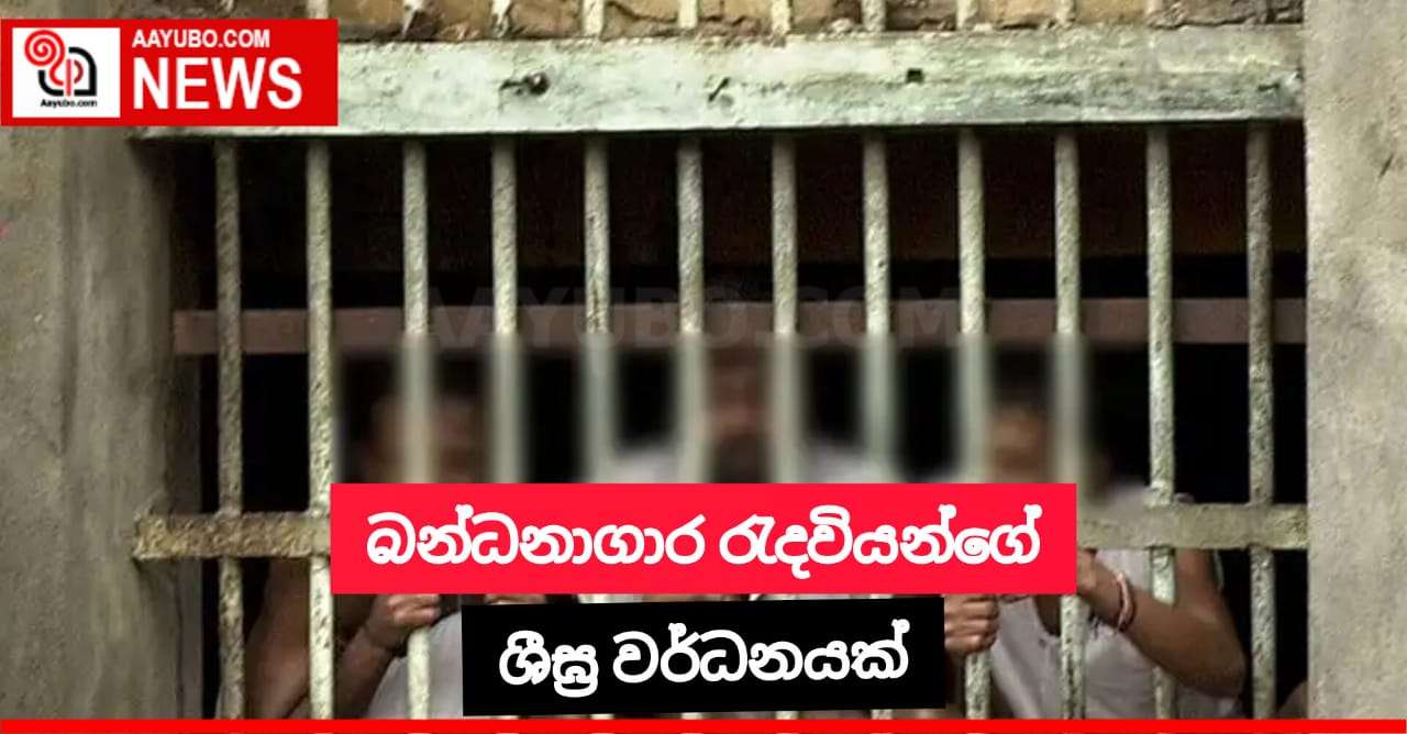 දිවයිනේ බන්ධනාගාරගත රැඳවියන්ගේ තදබදය ඉහළ යයි