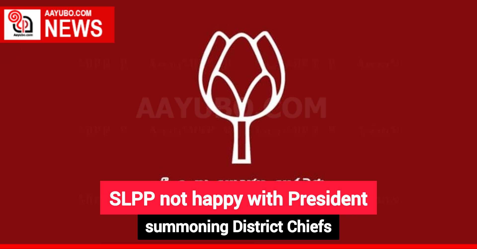 SLPP not happy with President summoning District Chiefs