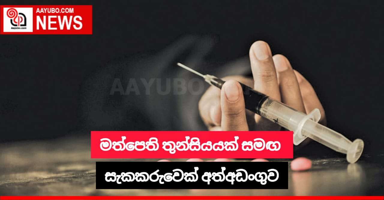 මත්පෙති තුන් සියයක් සමඟ සැකකරුවෙකු අත්අඩංගුවට