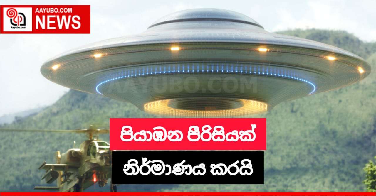 චීනය පියාඹන පීරිසියක් නිර්මාණය කරයි