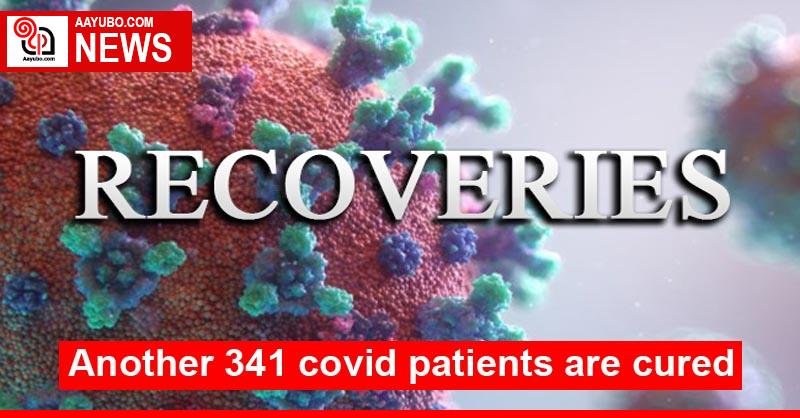 Another 341 covid patients are cured