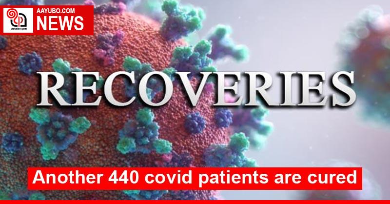 Another 440 covid patients are cured