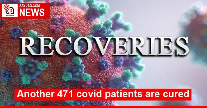 Another 471 covid patients are cured