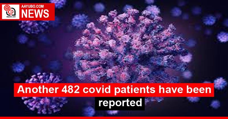 Another 482 covid patients have been reported