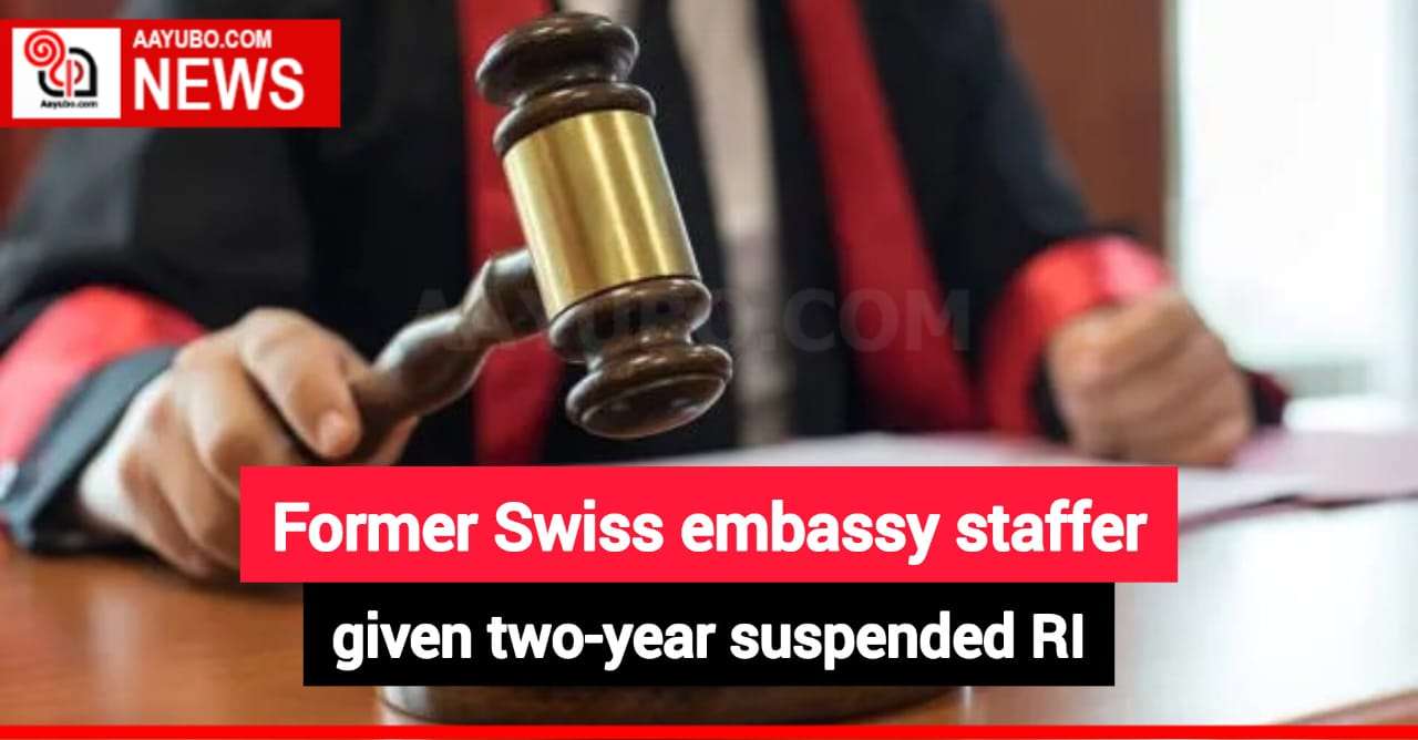 Former Swiss embassy staffer given two-year suspended RI