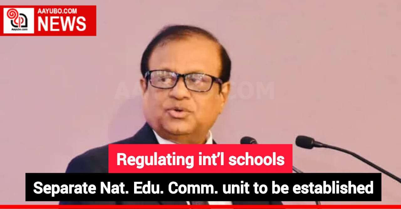 Regulating int’l schools
