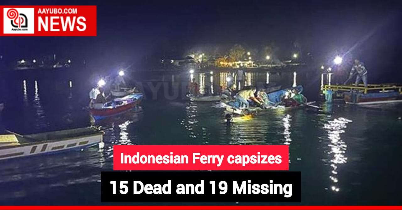 Indonesian Ferry capsizes 