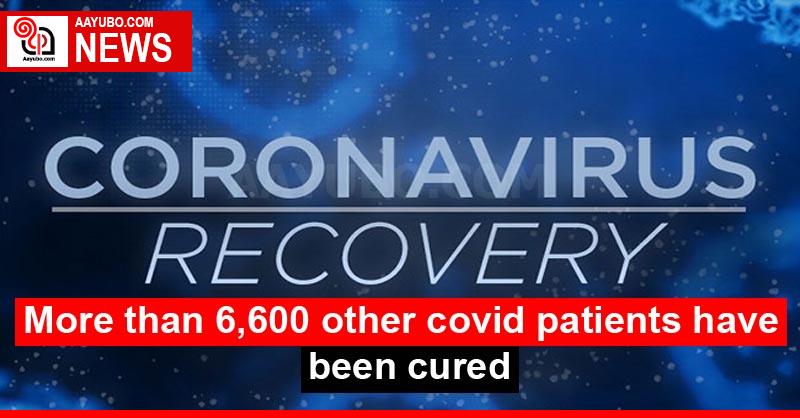 More than 6,600 other covid patients have been cured