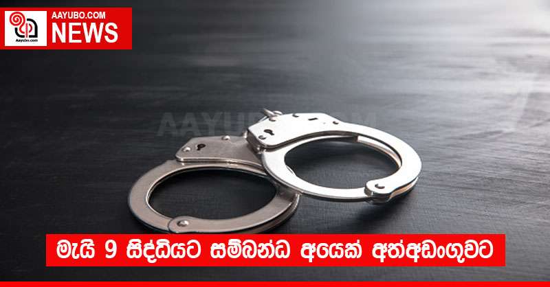 මැයි 9 සිද්ධියට සම්බන්ධ අයෙක් අත්අඩංගුවට