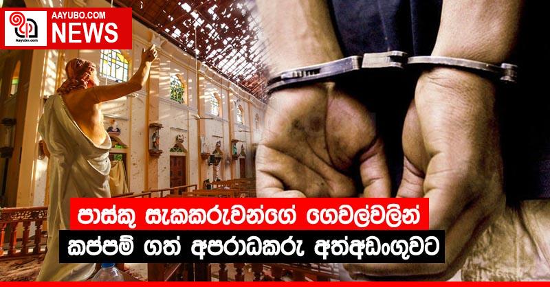පාස්කු සැකකරුවන්ගේ ගෙවල්වලින් කප්පම් ගත් අපරාධකරු අත්අඩංගුවට
