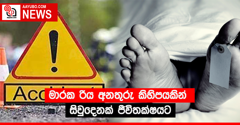 මාරක රිය අනතුරු කිහිපයකින් සිවුදෙනක් ජීවිතක්ෂයට 