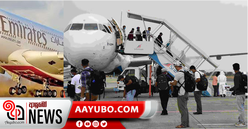 විදේශගතව සිටි ලාංකිකයින් 401දෙනෙකු  මෙරටට පැමිණෙයි