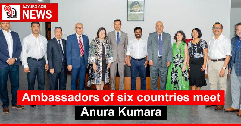 Ambassadors of six countries meet Anura Kumara