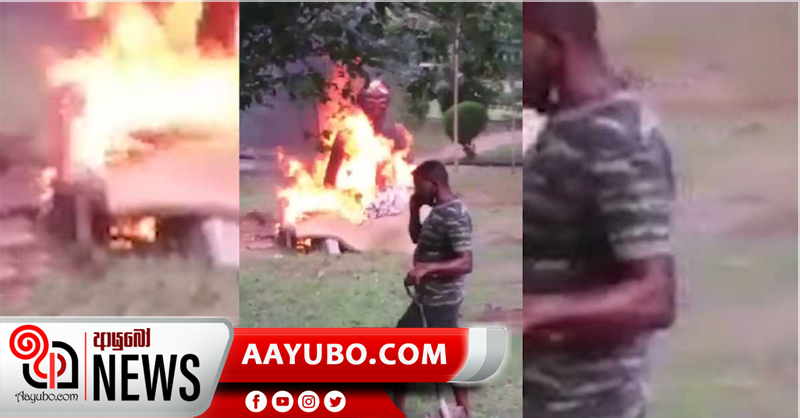 කුරුවිට යුදහමුදා කදවුරේ බුද්ධ ප්‍රතිමාව ගැන යුද හමුදාවෙන්  නිවේදනයක්