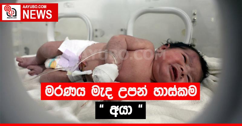 මරණය මැද උපන් හාස්කම "අයා"