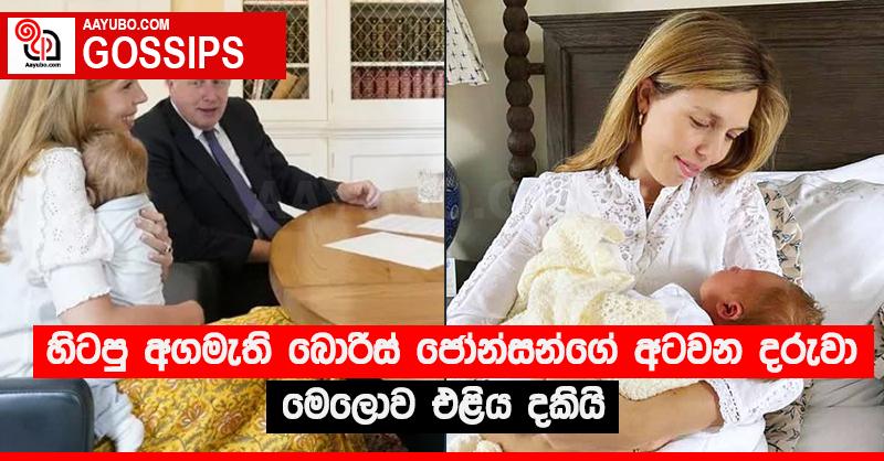 හිටපු අගමැති බොරීස් ජෝන්සන්ගේ අටවන දරුවා මෙලොව එළිය දකියි (PHOTOS)