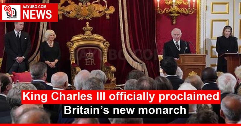 King Charles Iii Officially Proclaimed Britain S New Monarch