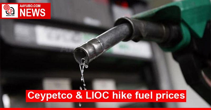 Ceypetco & LIOC hike fuel prices