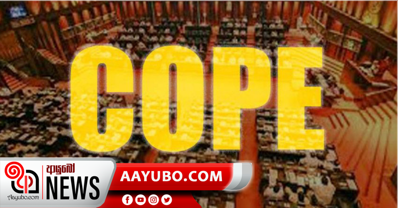 කොප් කමිටුවේ කටයුතු හෙට සිට යළිත්