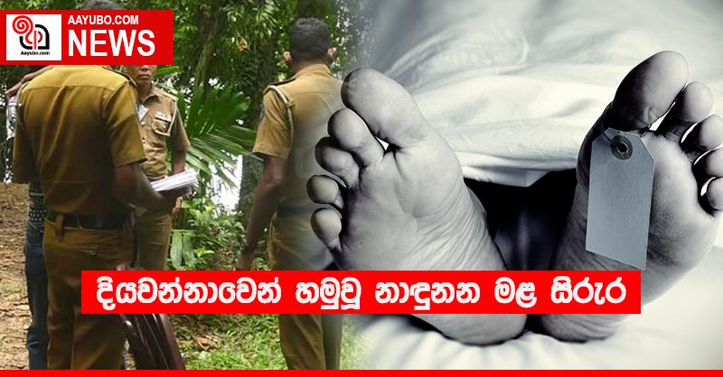 දියවන්නාවෙන් හමුවූ නාඳුනන මළ සිරුර