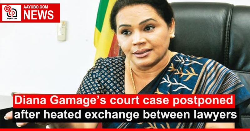 Diana Gamage’s court case postponed after heated exchange between lawyers
