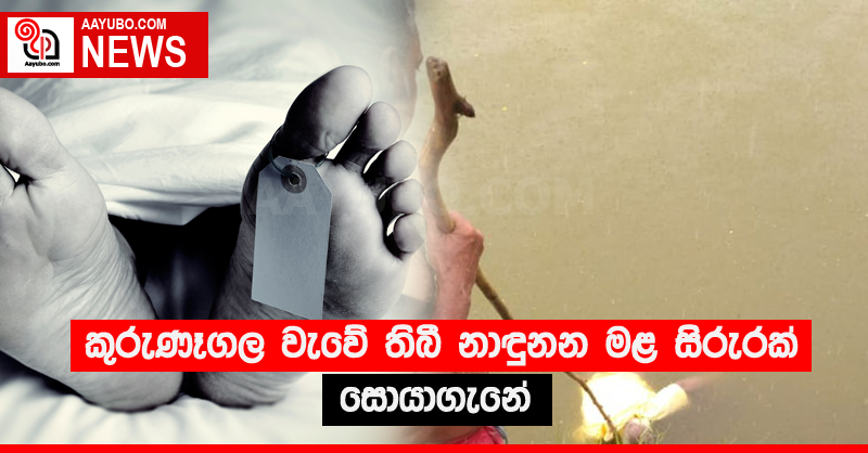 කුරුණෑගල වැවේ තිබී නාඳුනන මළ සිරුරක් සොයාගැනේ