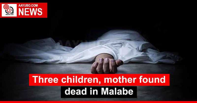 Three children, mother found dead in Malabe