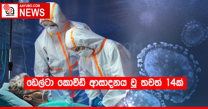 ඩෙල්ටා කොවිඩ් ආසාදනය වූ තවත් 14ක්