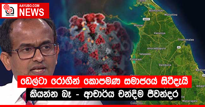 ඩෙල්ටා රෝගීන් කොපමණ සමාජයේ සිටීදැයි කියන්න බෑ - ආචාර්ය චන්දිම ජීවන්දර