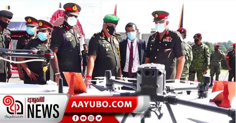 මෙරට යුද හමුදාවට පළමු වරට ඩ්‍රෝන රෙජිමේන්තුවක්