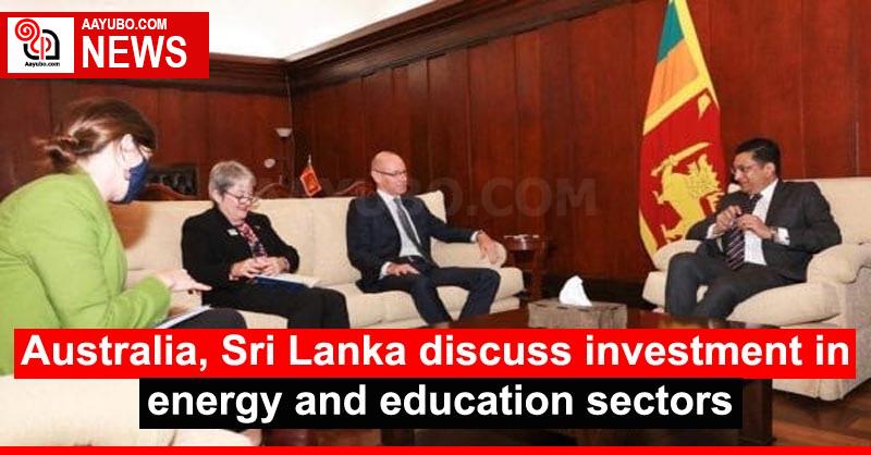 Australia, Sri Lanka discuss investment in energy and education sectors