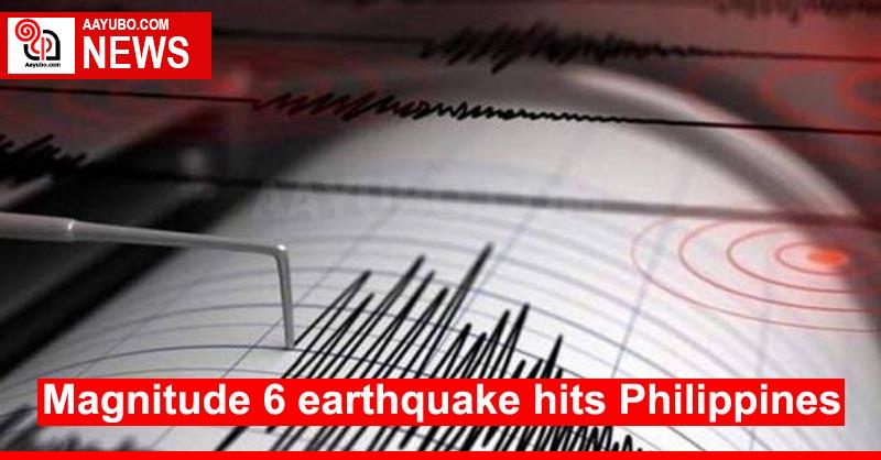 Magnitude 6 Earthquake Hits Philippines