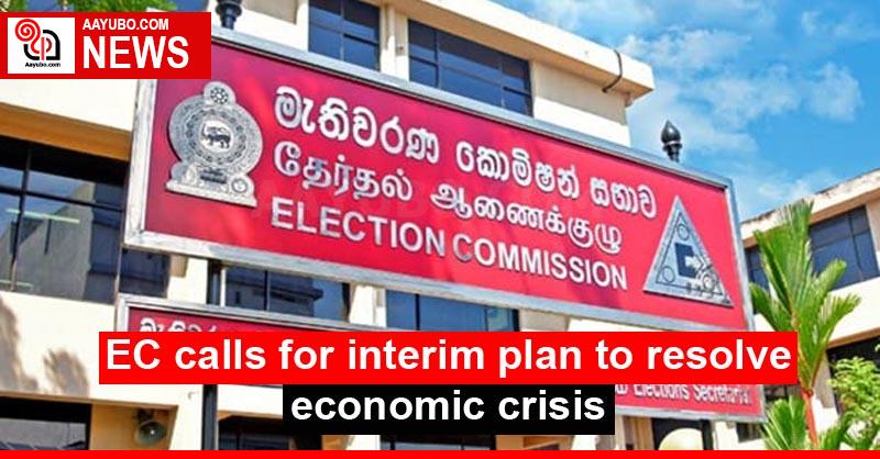 EC calls for interim plan to resolve economic crisis