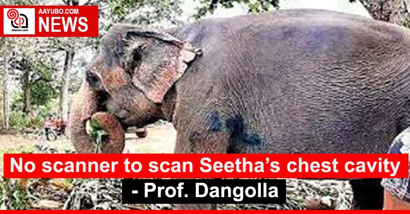 No scanner to scan Seetha’s chest cavity - Prof. Dangolla