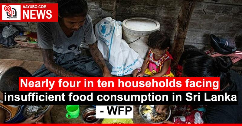 Nearly four in ten households facing insufficient food consumption in Sri Lanka - WFP