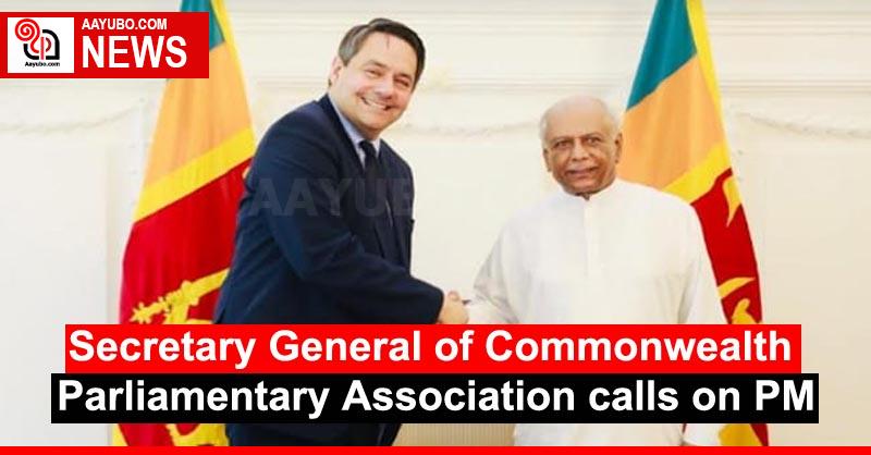 Secretary General of Commonwealth Parliamentary Association calls on PM