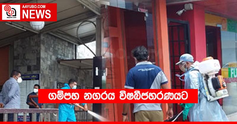 ගම්පහ නගරය විෂබීජහරණයට