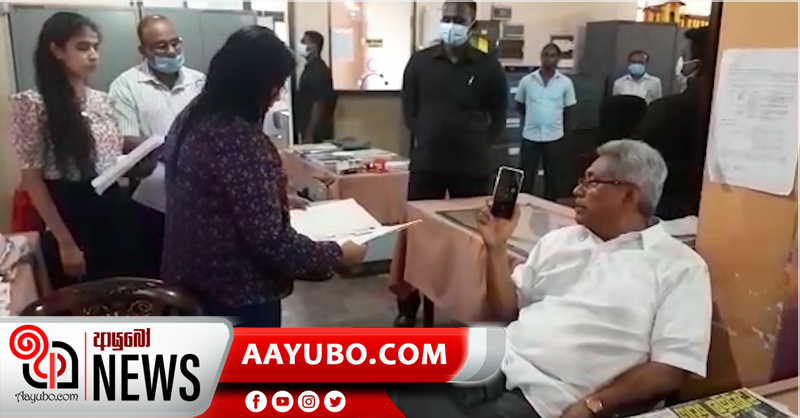 ජනපති හදිසියේ නාරාහේන්පිට නිවාස සංවර්ධන අධිකාරී කාර්යාලයට එයි (VIDEO)