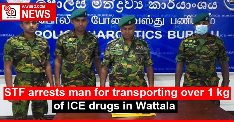 STF arrests man for transporting over 1 kg of ICE drugs in Wattala