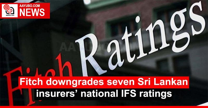 Fitch downgrades seven Sri Lankan insurers’ national IFS ratings