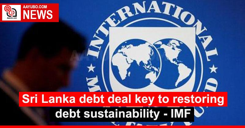 Sri Lanka debt deal key to restoring debt sustainability - IMF