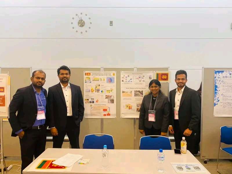 ගෝලීය ස්වභාවික විපත් සම්බන්ධ ප්‍රදර්ශනයකට ජපානයේ ලාංකික සිසුන් එක්වේ