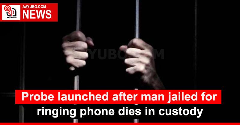 Probe launched after man jailed for ringing phone dies in custody