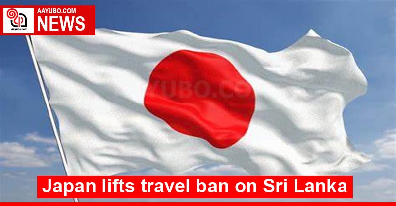 Japan lifts travel ban on Sri Lanka