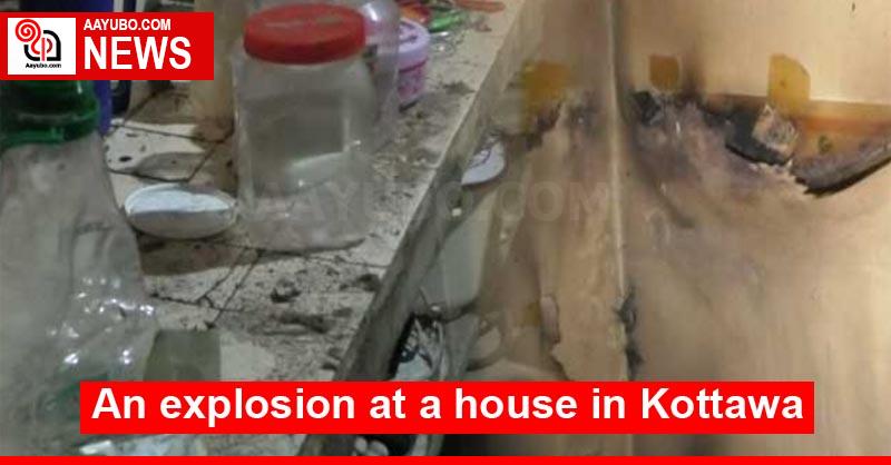 An explosion at a house in Kottawa