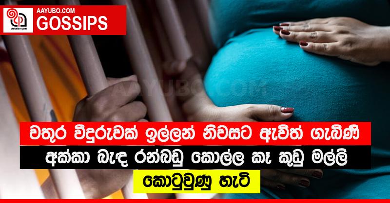 වතුර වීදුරුවක් ඉල්ලන් නිවසට ඇවිත් ගැබිණි අක්කා බැඳ රන්බඩු කොල්ල කෑ කුඩු මල්ලි කොටුවුණු හැටි